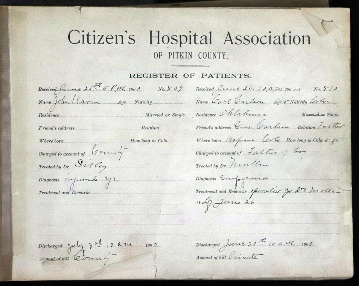 Citizens Hospital Collection