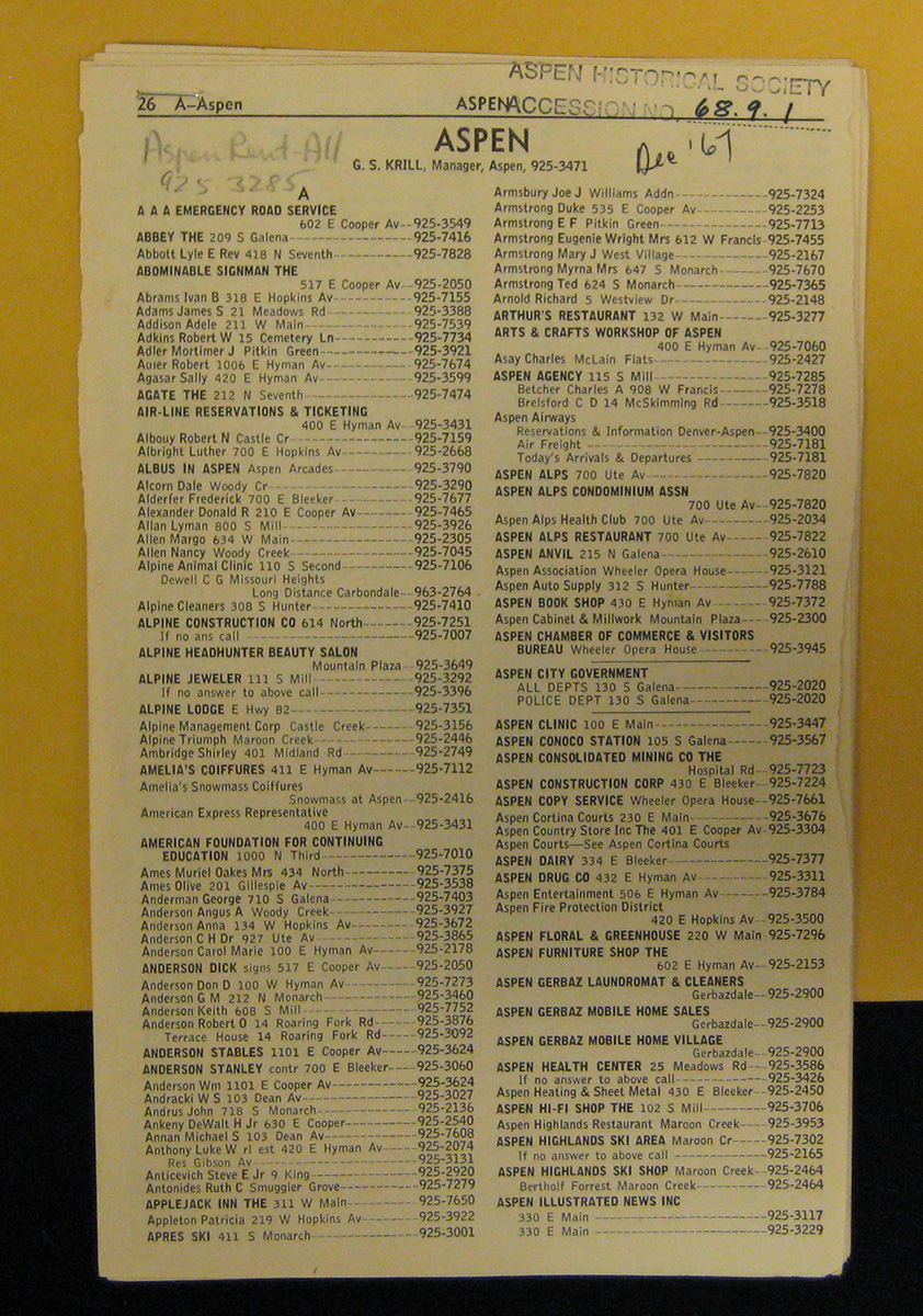 1967 Directory