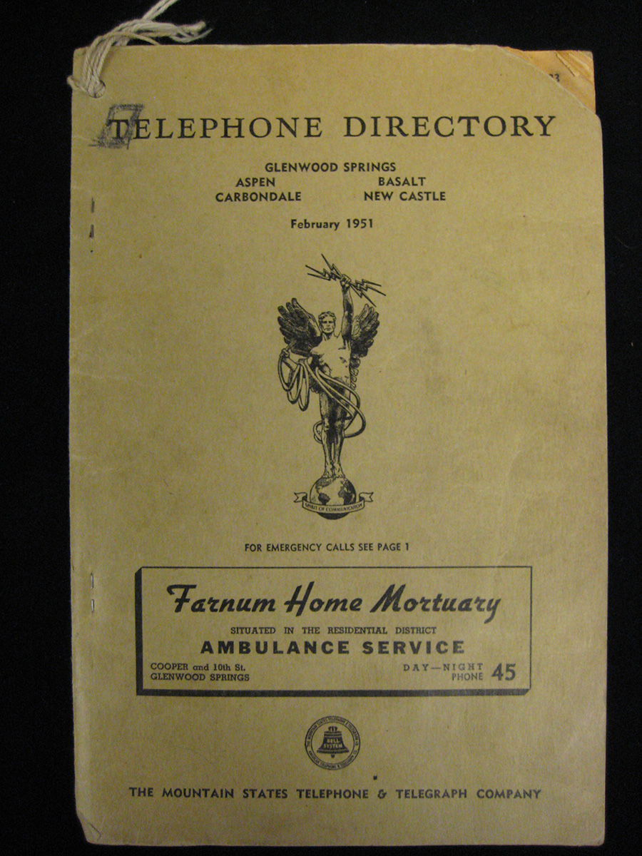 1951 Directory
