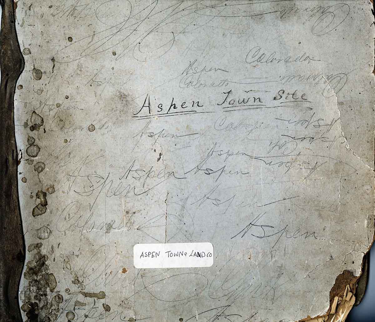 Aspen Town Site Book- Deanes Addition