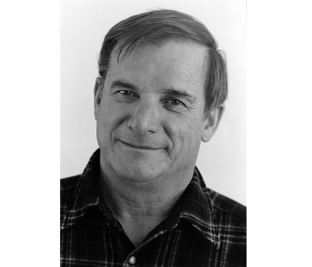 One b/w portrait of Max Marolt, 1992.