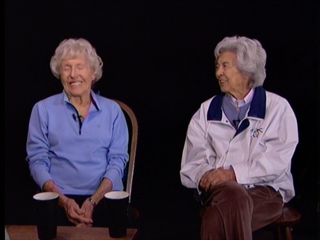 Photo of Ruth Brown and Betty Pfister